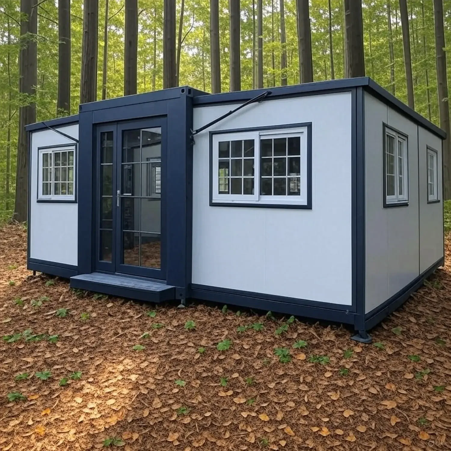 Sustainable Urban Living - 20ft Tiny Home Modernes Containerhaus Nachhaltiges